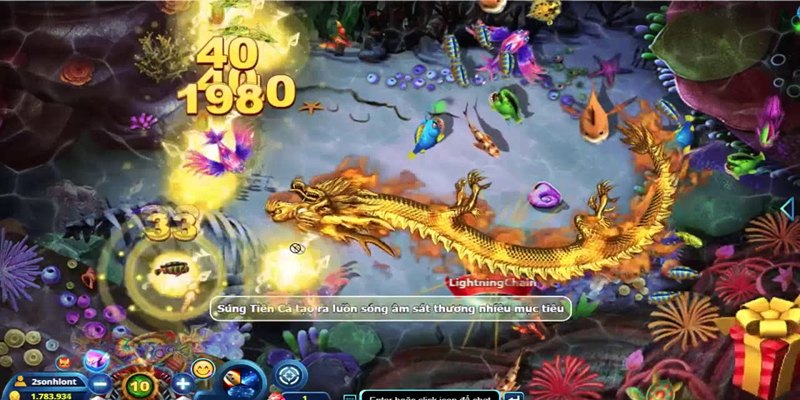 Tựa game có Boss rồng xuất hiện liên tục, đem lại số điểm thưởng cực khủng