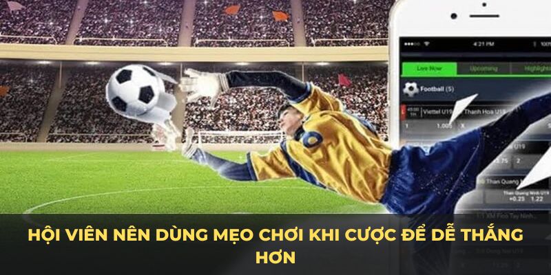 Hội viên nên dùng mẹo chơi khi cược để dễ thắng hơn